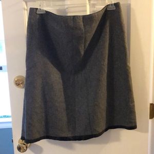 Wool skirt